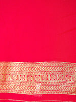 Banarasi Pink Blended Silk Saree