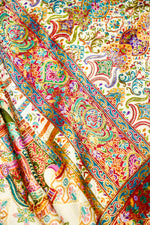 Banarasi Off White Blended Moonga Silk Saree