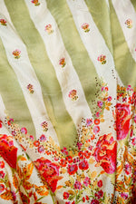Banarasi Green Blended Moonga Silk Saree