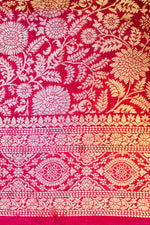 Banarasi Yellow Blended Moonga Silk Saree