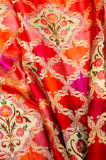 Banarasi Pink Blended Moonga Silk Saree