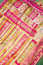 Banarasi Rani Pink Blended Moonga Silk Saree
