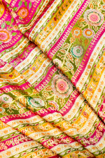 Banarasi Rani Pink Blended Moonga Silk Saree