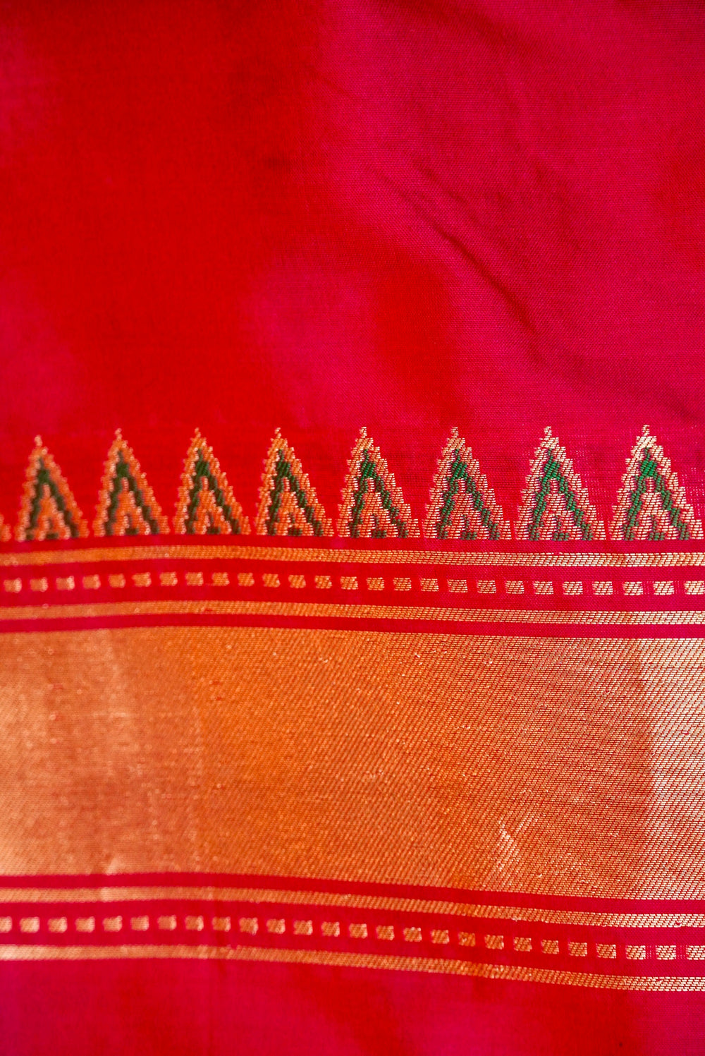 Handwoven Pink  Banarasi Katan Silk Saree