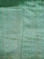 Handwoven Green Banarasi Tissue Silk Saree