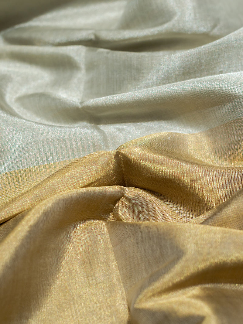 Handwoven Banarasi Tissue Silk Saree