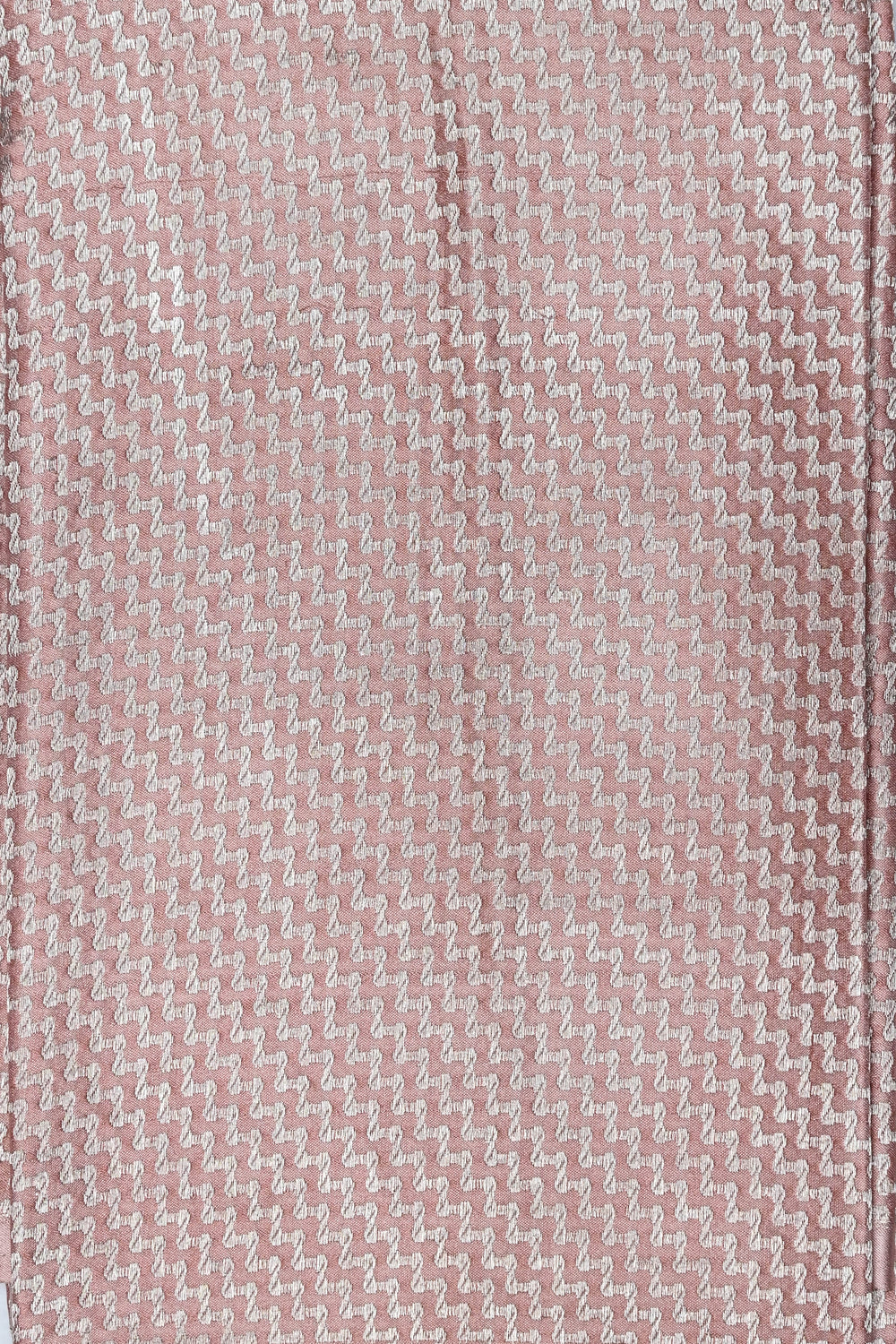 Handwoven Beige Banarasi Tissue Silk Saree