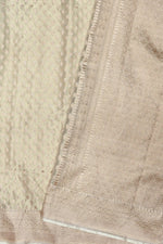 Handwoven Gold Banarasi Katan Tissue Silk Saree