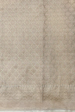 Handwoven Gold Banarasi Katan Tissue Silk Saree