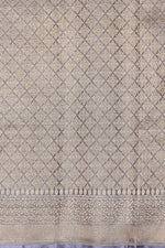 Blush Pink Booti Katan Tissue Handwoven Banarasi Saree