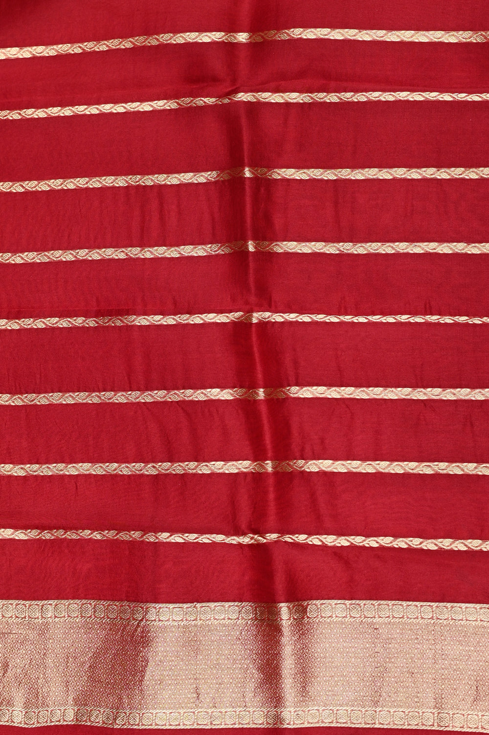 Handwoven Blush Peach Banarasi Organza Saree