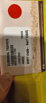 Handwoven Mustard Yellow Motif Banarasi Mashru Silk Saree