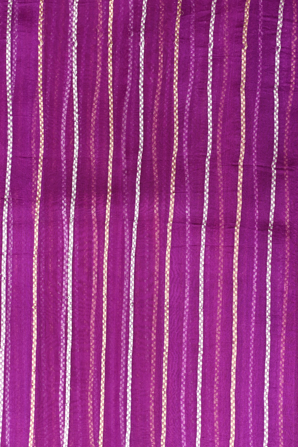 Handwoven Magenta Banarasi Katan Silk Saree