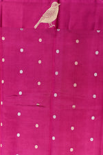 Handwoven Lavender Pink Banarasi Katan Silk Saree