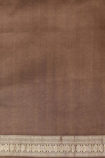 Light Brown Kadhwa Weave Katan Silk Handwoven Banarasi Saree