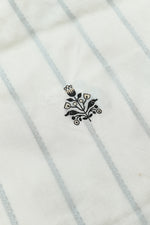 Handwoven White Banarasi Katan Silk Saree