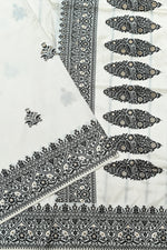 Handwoven White Banarasi Katan Silk Saree