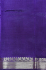Handwoven Purple Banarasi Organza Saree