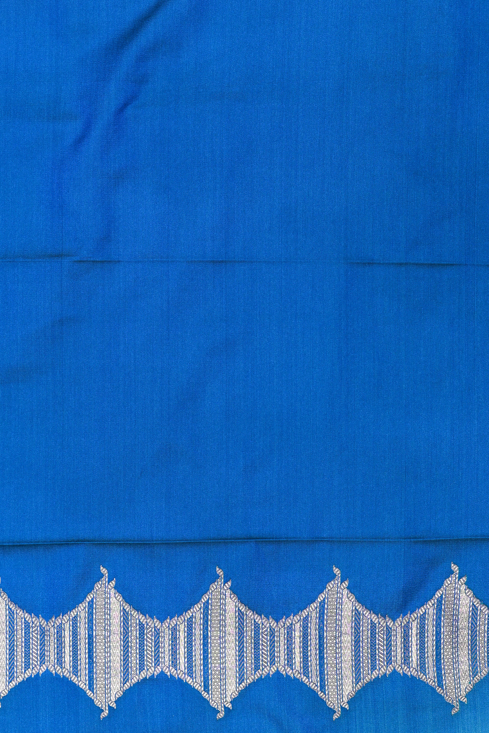 Handwoven Royal Blue Banarasi Katan Silk Saree