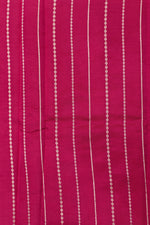 Handwoven Rani Pink Banarasi Katan Silk Saree