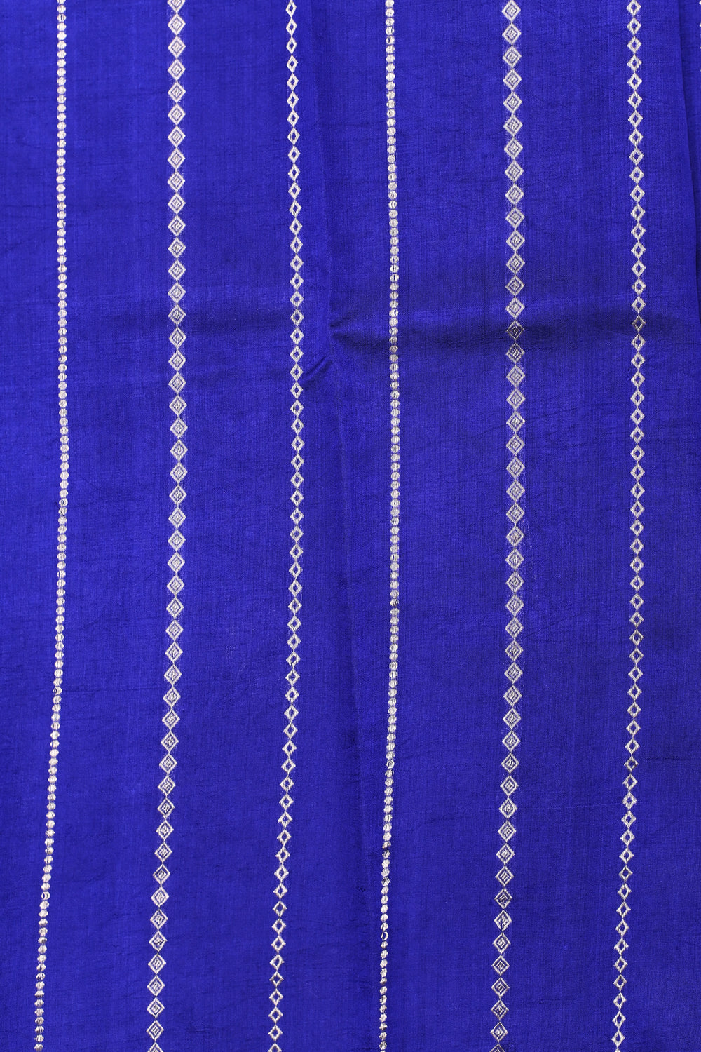 Handwoven Royal Indigo Blue Banarasi Katan Silk Saree