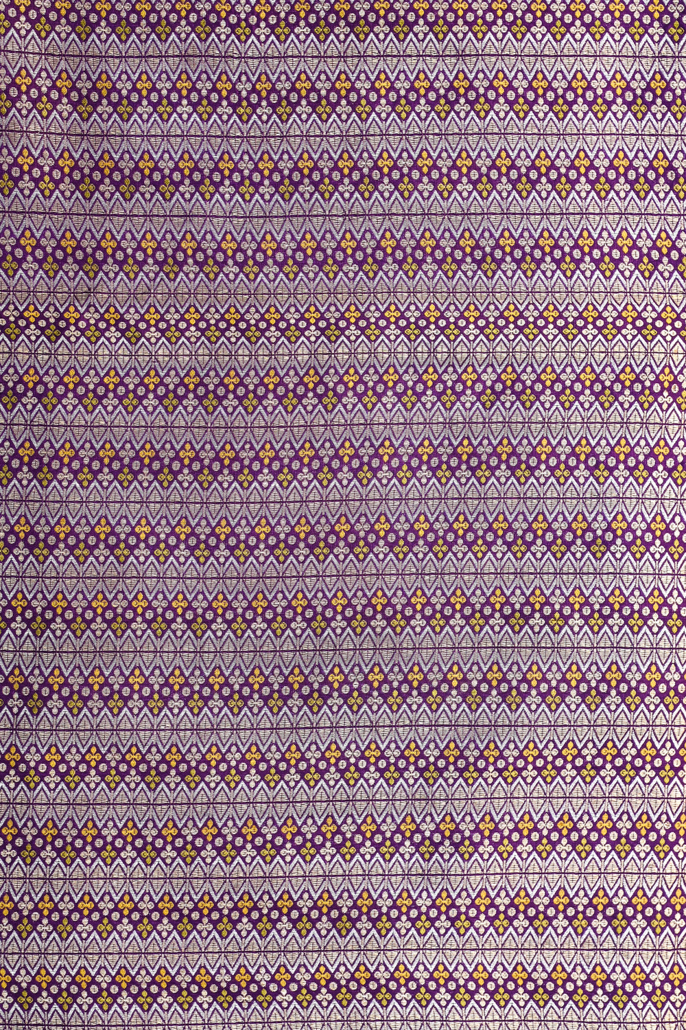 Purple Pichwai Katan Silk Handwoven Banarasi Saree