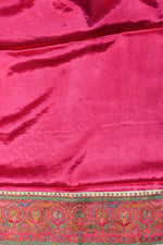 Off White Kalamkari Moonga Silk Blended Saree