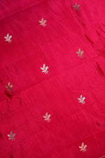 Handwoven Rani Pink Banarasi Katan Silk Suit