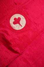 Handwoven Pinkish Red Banarasi Katan Silk Co - ord Set