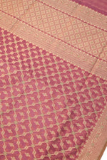 Pink Jangla Cotton Blended Saree