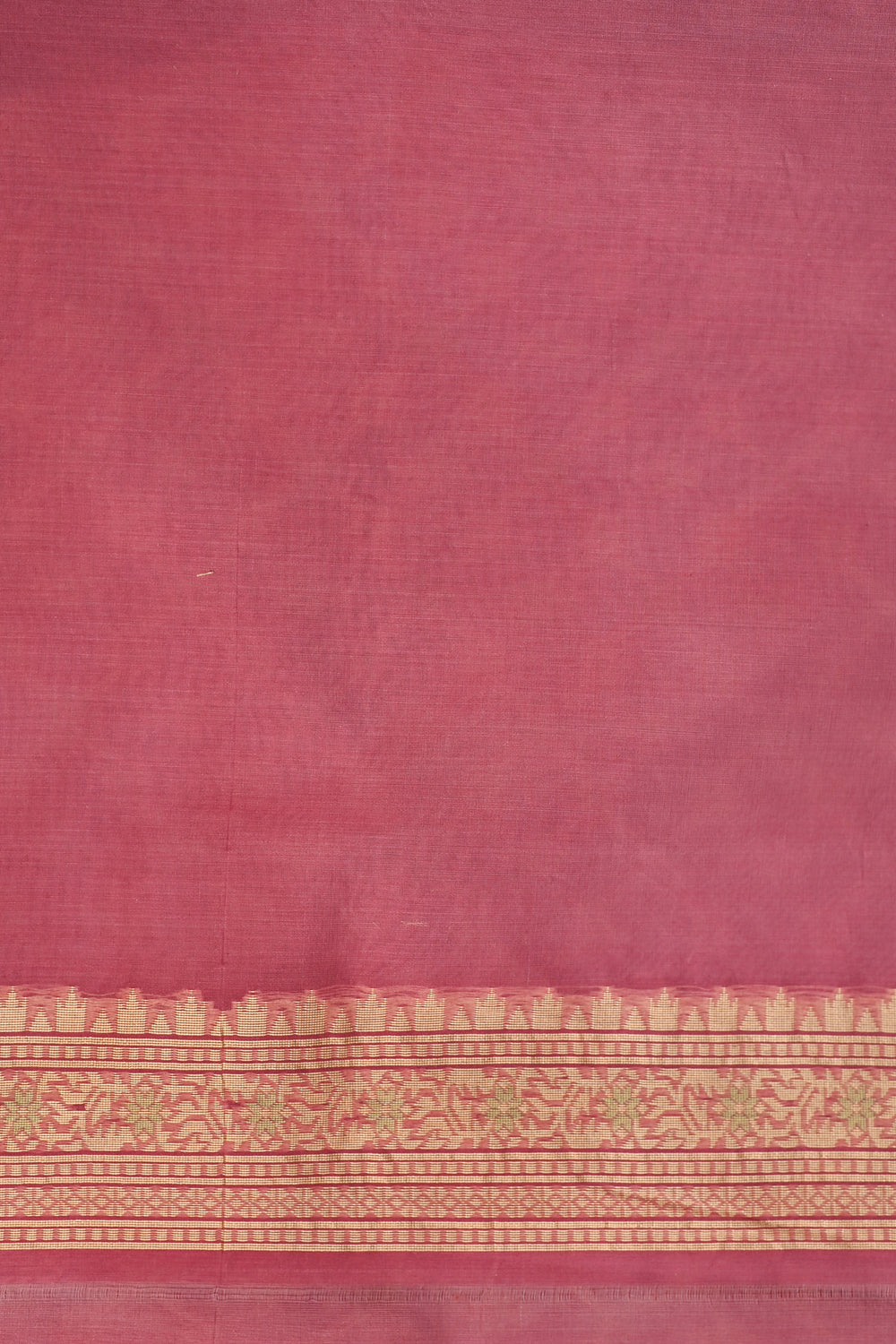 Pink Jangla Cotton Blended Saree