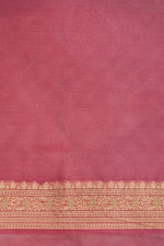 Pink Jangla Cotton Blended Saree