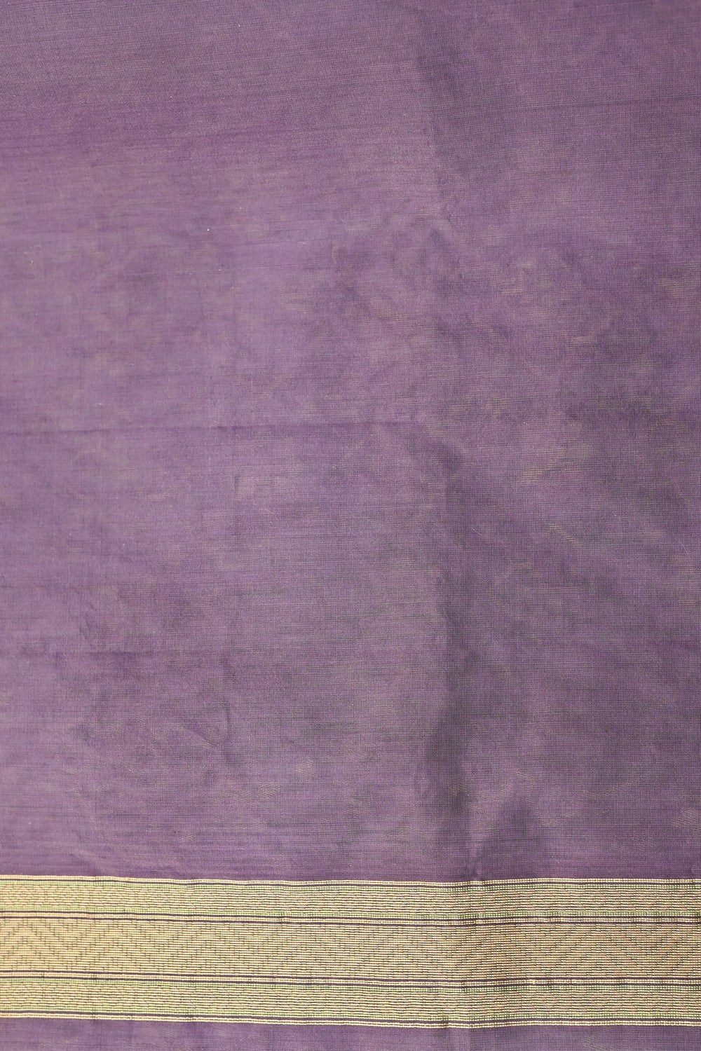 Purple Jangla Cotton Blended Saree