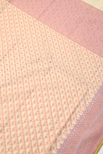 Pink Booti Cotton Blended Saree
