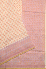 Pink Booti Cotton Blended Saree