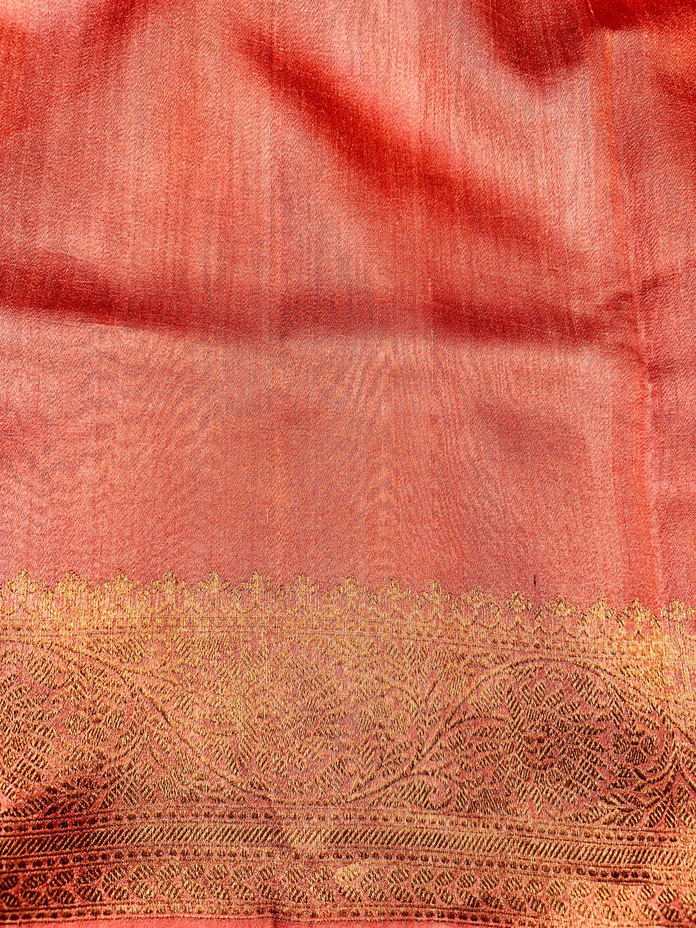 Frost White Booti Tussar Silk Handwoven Banarasi Saree