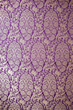 Grape Purple Brocade Katan Silk Handwoven Banarasi Suit