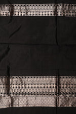 Handwoven Black Banarasi Brocade Pure Katan Silk Co-ord Set