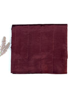 Wine Red Sona Roopa Soft Silk  Handwoven Banarasi Saree