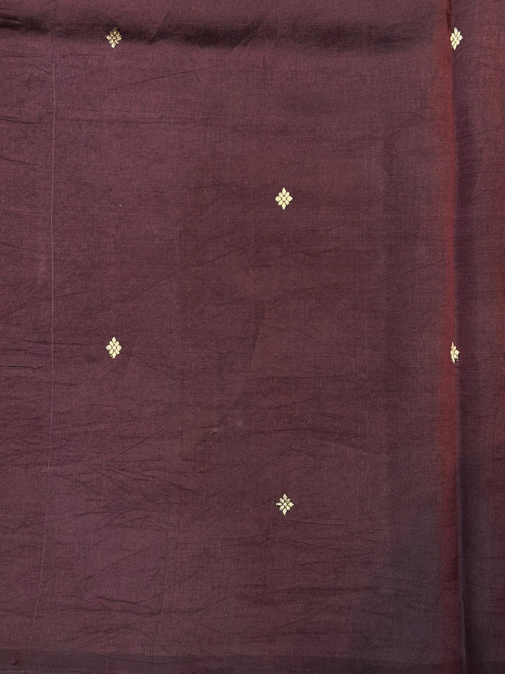Wine Red Sona Roopa Soft Silk  Handwoven Banarasi Saree