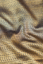 Jade Black Brocade Silk By Cotton Banarasi Blended Thaan