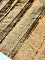 Gold Tan Brocade Katan Tissue Handwoven Banarasi Saree