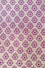 Boysenberry Purple Brocade Katan Silk Handwoven Banarasi Thaan