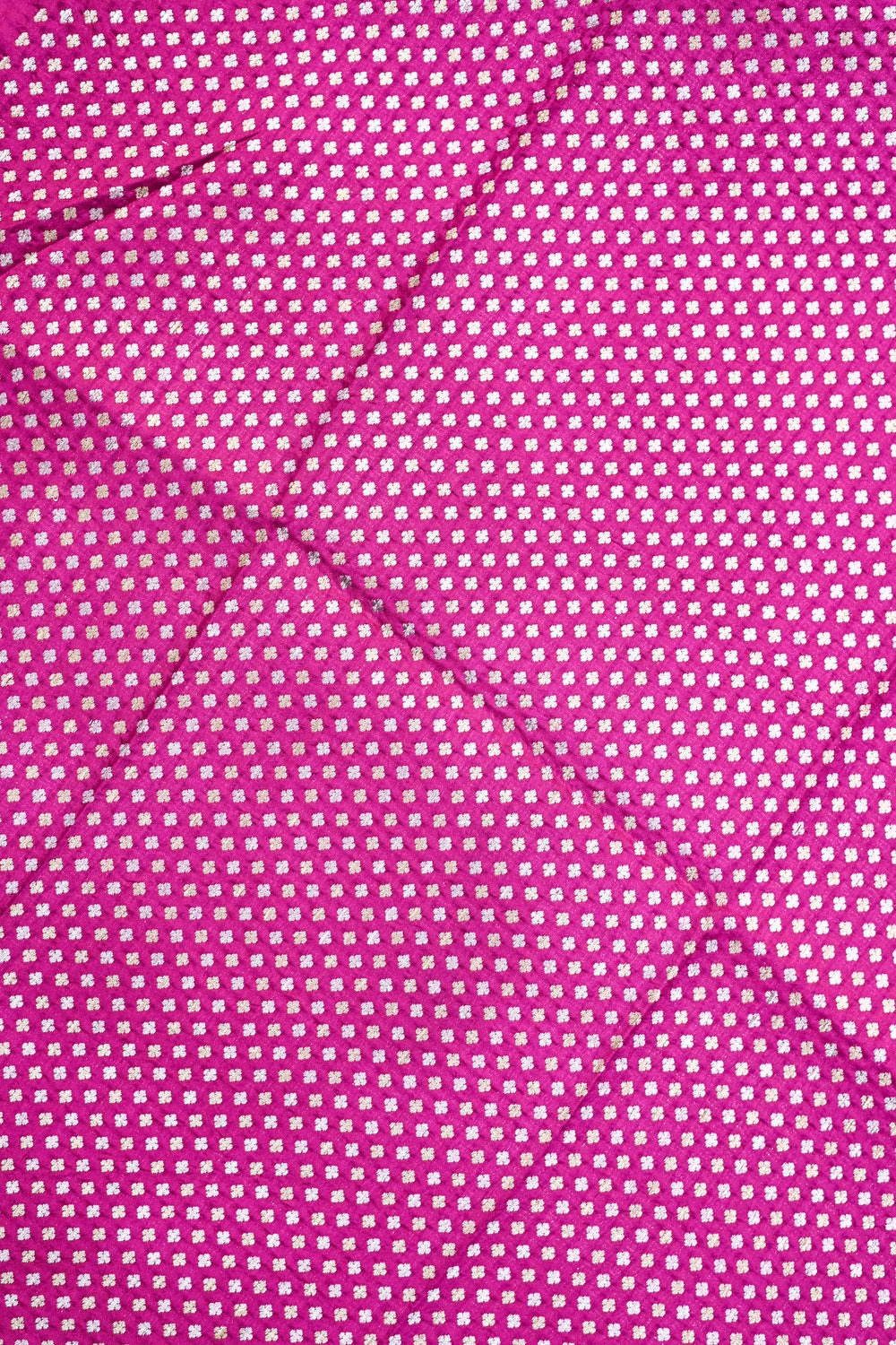Indigo Blue Motif Soft Silk  Handwoven Banarasi Saree