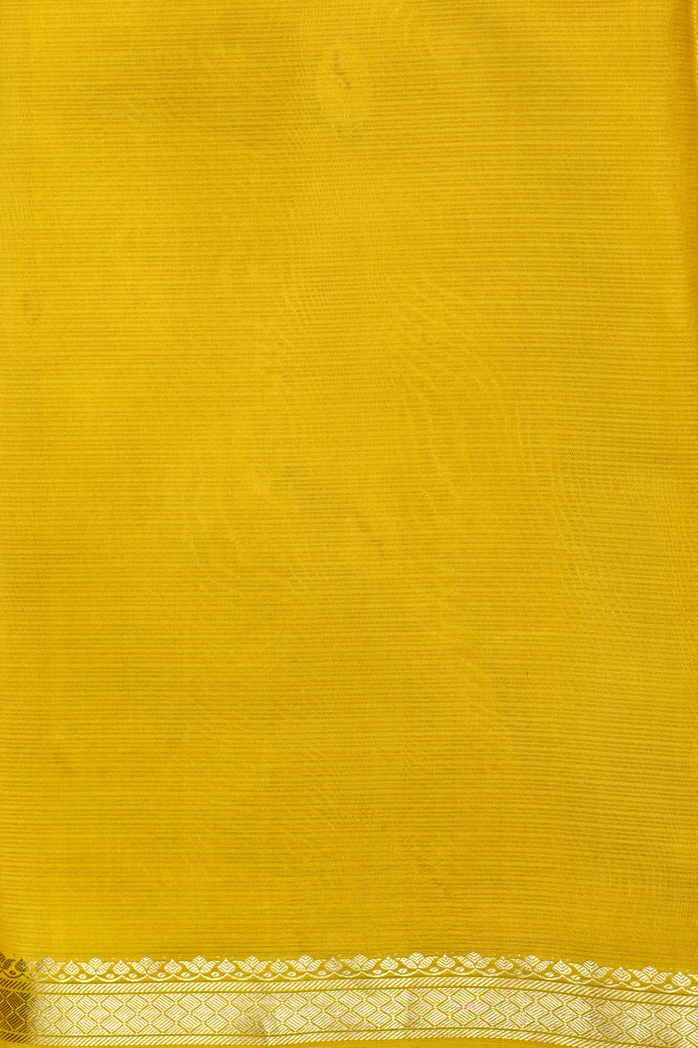 Honey Yellow Sona Roopa Tissue Silk  Handwoven Banarasi Saree
