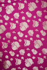 Mulberry Purple Sona Roopa Moonga Silk Handwoven Banarasi Saree