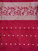 Emerald Green Motif Katan Silk Handwoven Banarasi Saree