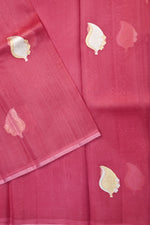 Punch Pink Sona Roopa Breezy Organza  Handwoven Banarasi Saree