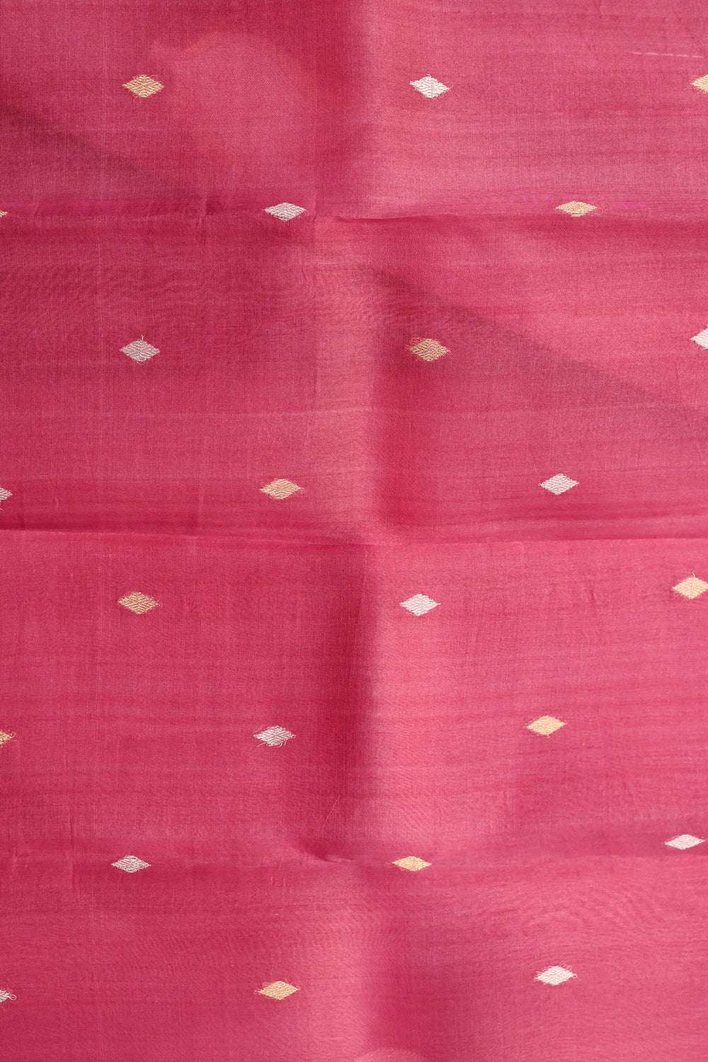 Punch Pink Sona Roopa Breezy Organza  Handwoven Banarasi Saree