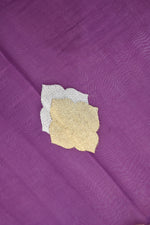 Muave Purple Sona Roopa Breezy Organza  Handwoven Banarasi Saree